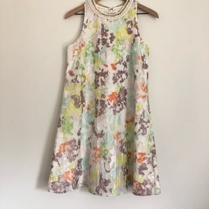 Belle Badgley Mischka Multi Color Dress - Size 4